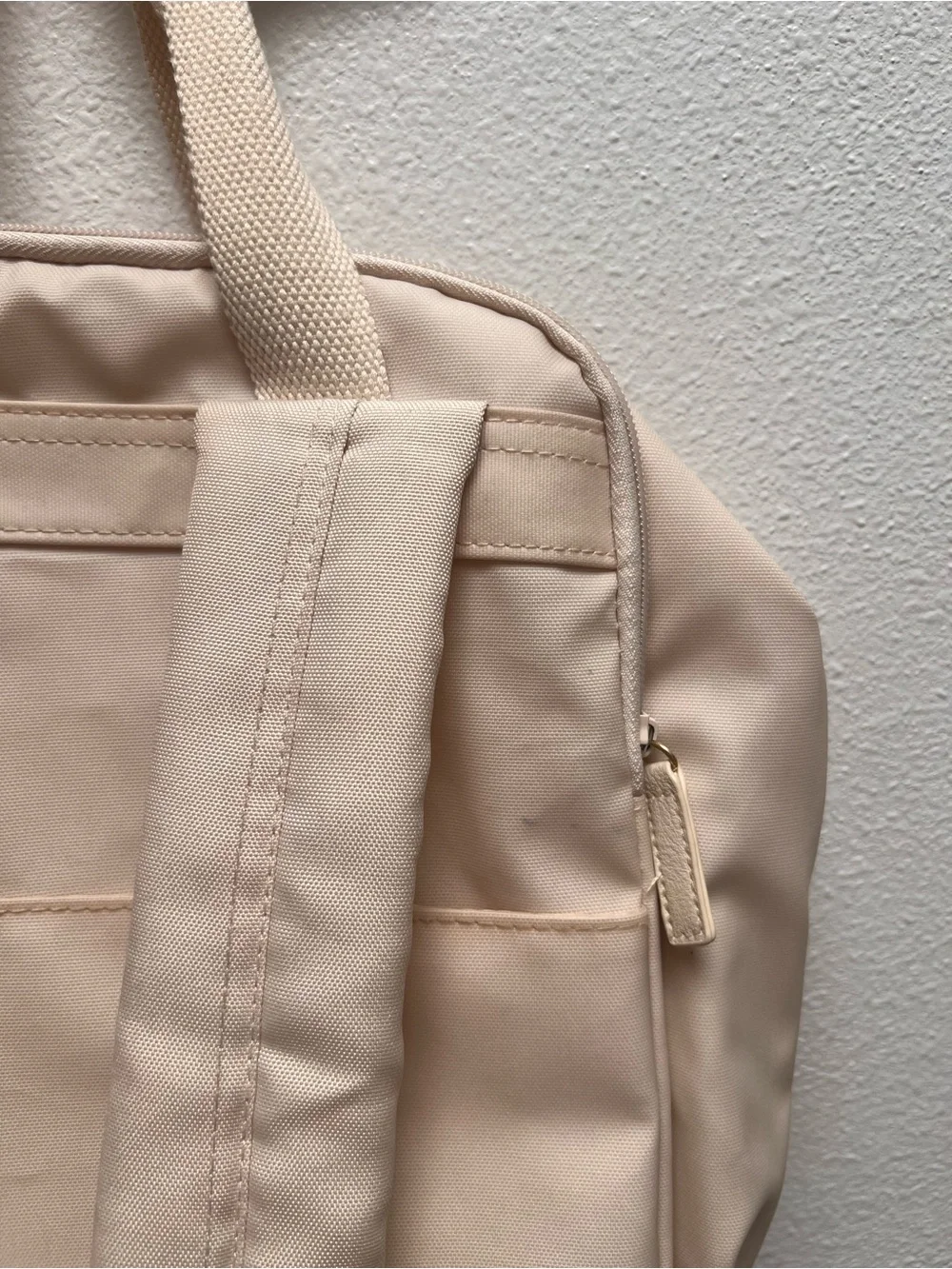 Beis The Expandable Backpack  in Beige